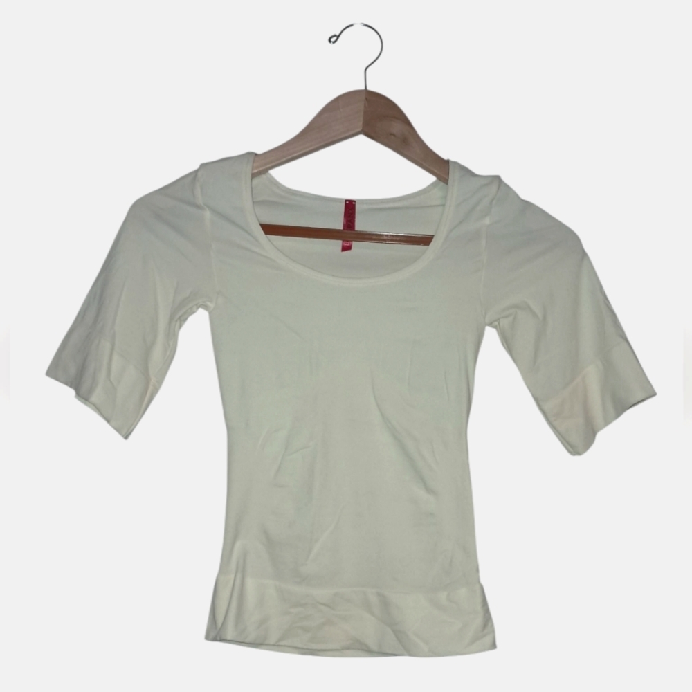 SPANX On Top Control elbow length scoop neck S